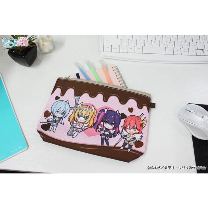 TVアニメ「2.5次元の誘惑」 ぷちちょこ撥水ポーチ【天使空挺隊ver