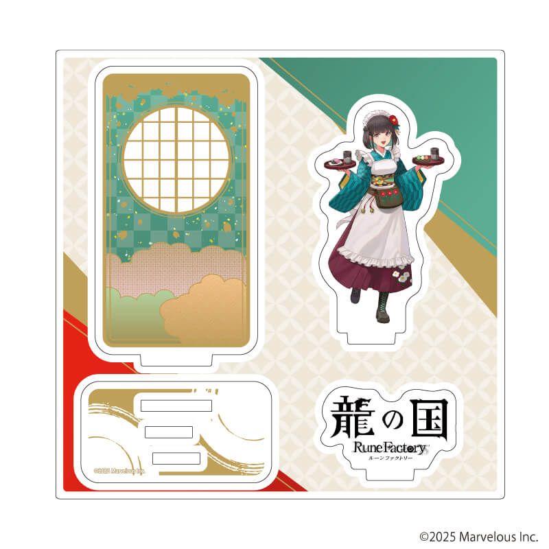 アクリルスタンドプレート「龍の国 ルーンファクトリー」04/いろは(公式イラスト)