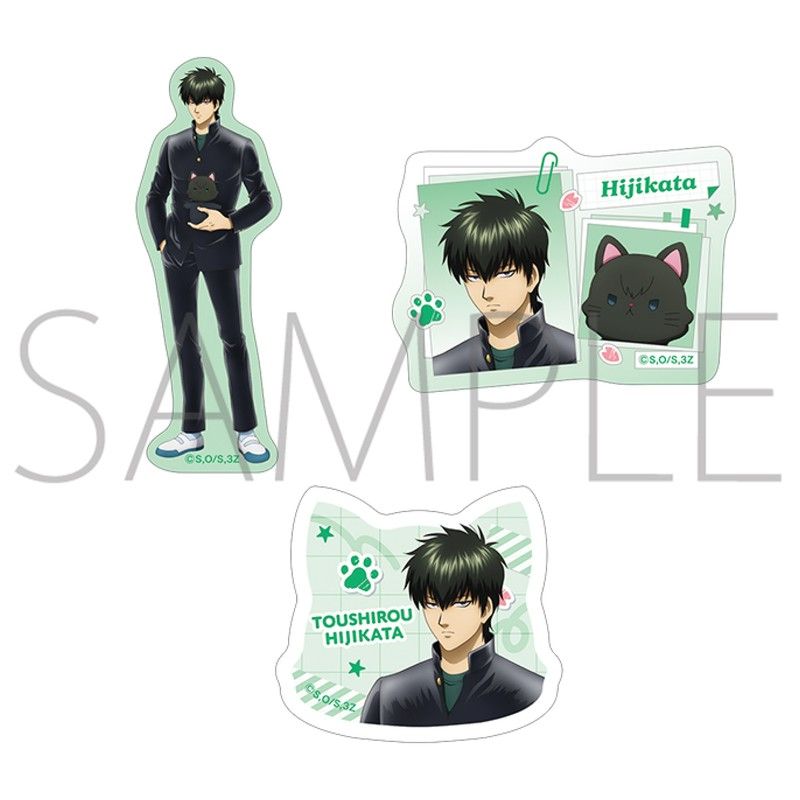 3年Z組銀八先生 withCAT ステッカーセット 土方十四郎