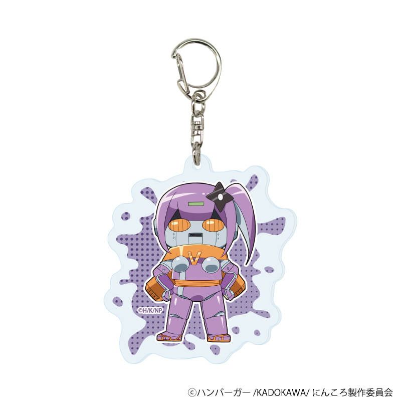 アクリルキーホルダー「アニメ『忍者と殺し屋のふたりぐらし』」01/ブラインド(6種)(ミニキャライラスト)