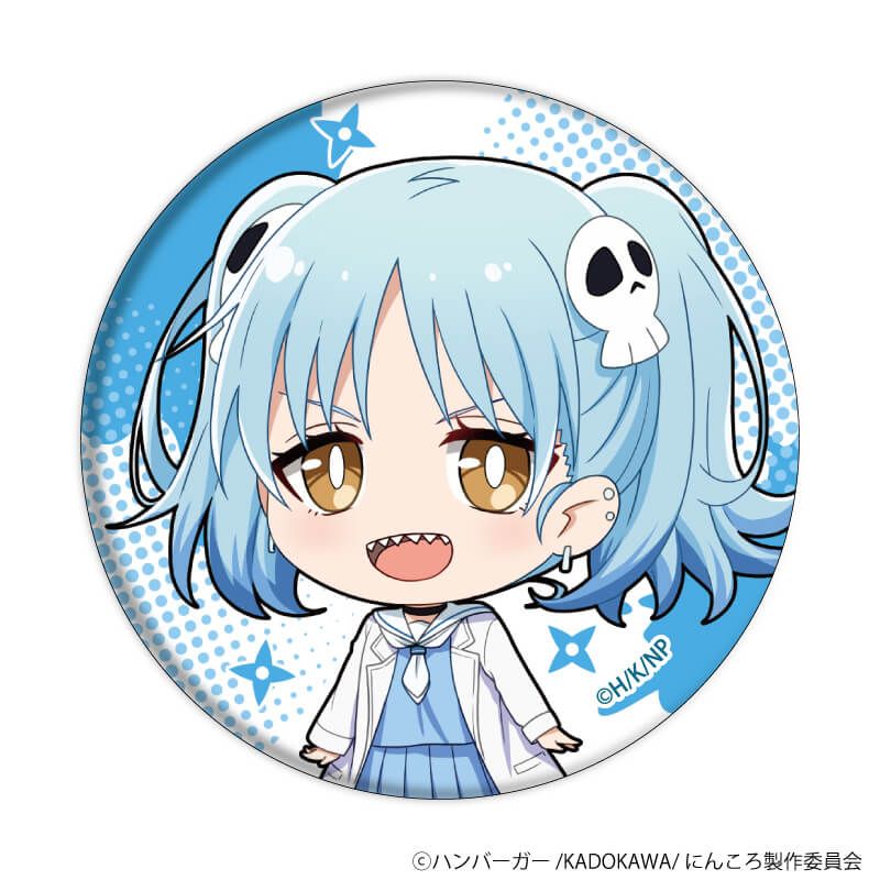 缶バッジ「アニメ『忍者と殺し屋のふたりぐらし』」01/ブラインド(6種)(ミニキャライラスト)