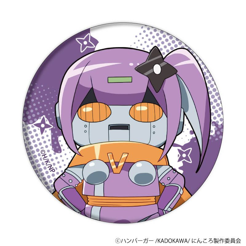 缶バッジ「アニメ『忍者と殺し屋のふたりぐらし』」01/ブラインド(6種)(ミニキャライラスト)