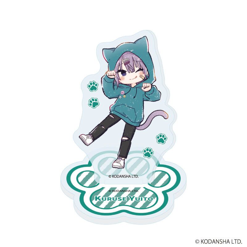 アクリルぷちスタンド「ハンドレッドノート」02/猫ver. ブラインド(9種)(グラフアートイラスト)