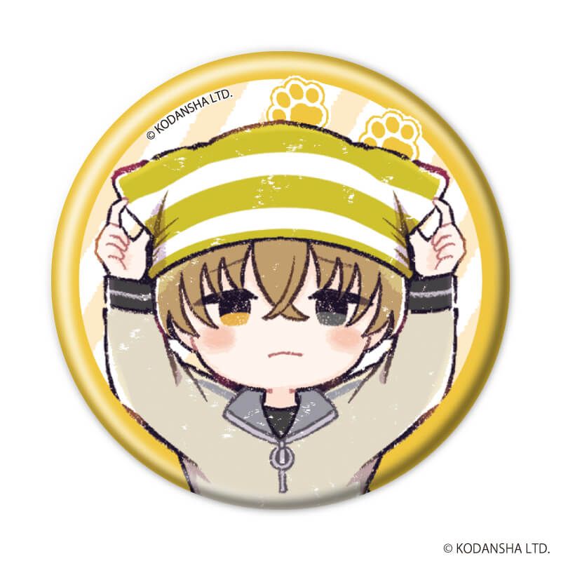 缶バッジ「ハンドレッドノート」04/猫ver. ブラインド(9種)(グラフアートイラスト)