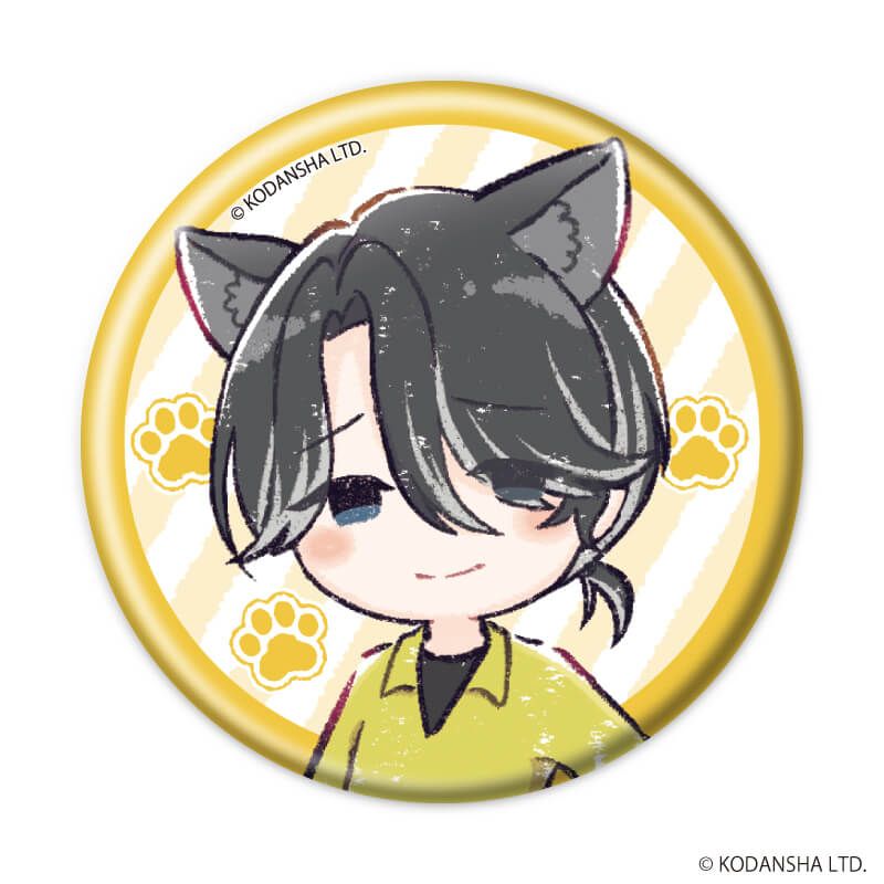 缶バッジ「ハンドレッドノート」04/猫ver. ブラインド(9種)(グラフアートイラスト)