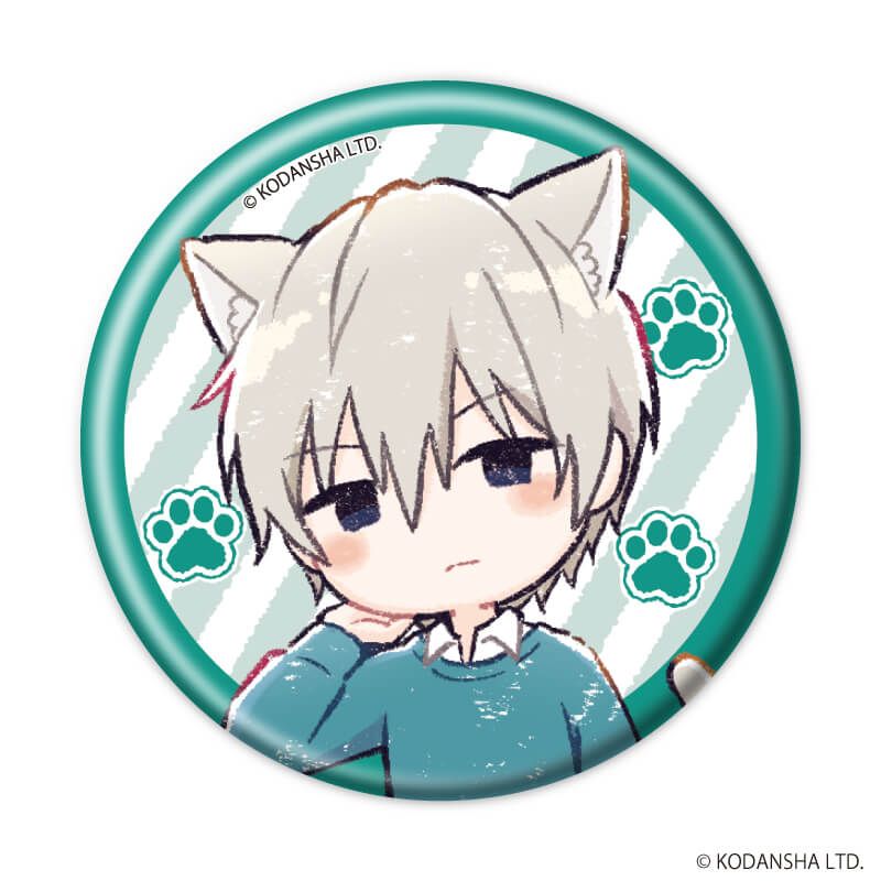 缶バッジ「ハンドレッドノート」04/猫ver. ブラインド(9種)(グラフアートイラスト)