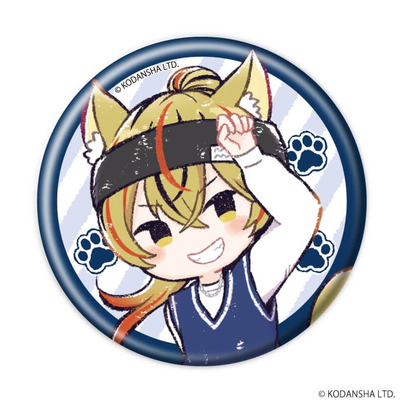 缶バッジ「ハンドレッドノート」03/猫ver. ブラインド(9種)(グラフアートイラスト)