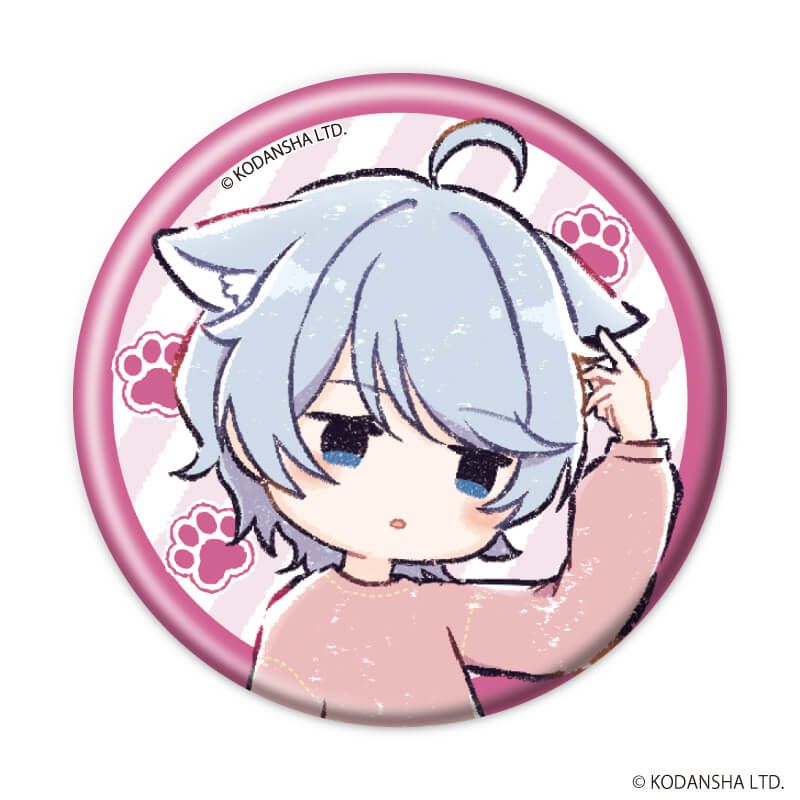 缶バッジ「ハンドレッドノート」03/猫ver. ブラインド(9種)(グラフアートイラスト)