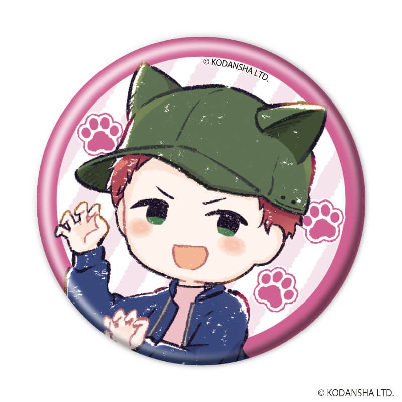 缶バッジ「ハンドレッドノート」03/猫ver. ブラインド(9種)(グラフアートイラスト)