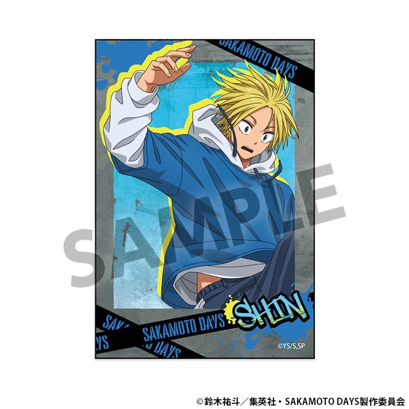 SAKAMOTO DAYS 描き下ろしステッカー 朝倉シン パルクールVer.