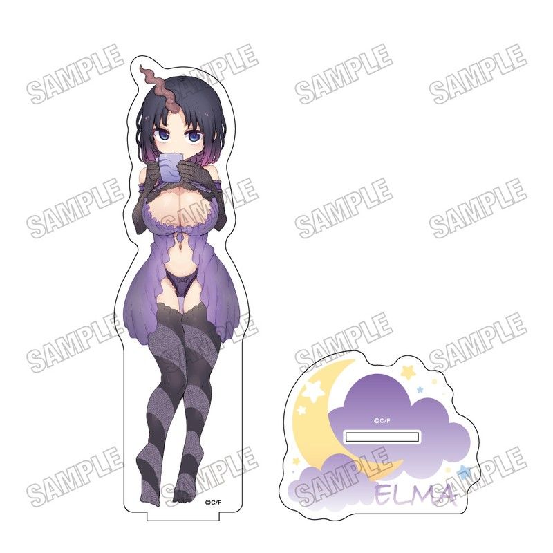 小林さんちのメイドラゴン 描き下ろしBIGアクリルスタンド ベビードールVer. 3 エルマ