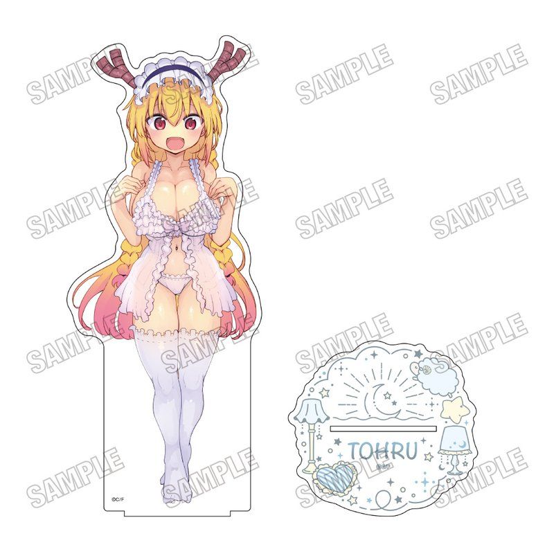 小林さんちのメイドラゴン 描き下ろしBIGアクリルスタンドLL ベビードールVer. 1 トール