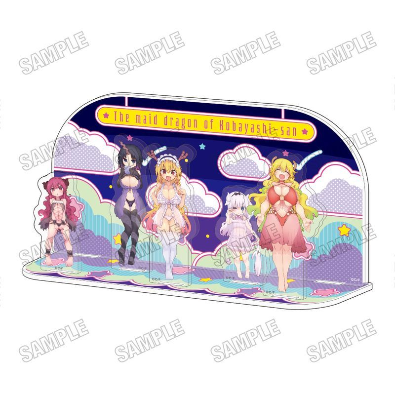 小林さんちのメイドラゴン 描き下ろしアクリルジオラマ ベビードールVer.