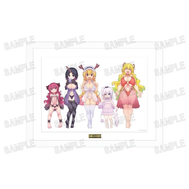 小林さんちのメイドラゴン 描き下ろし複製原画 ベビードールVer.