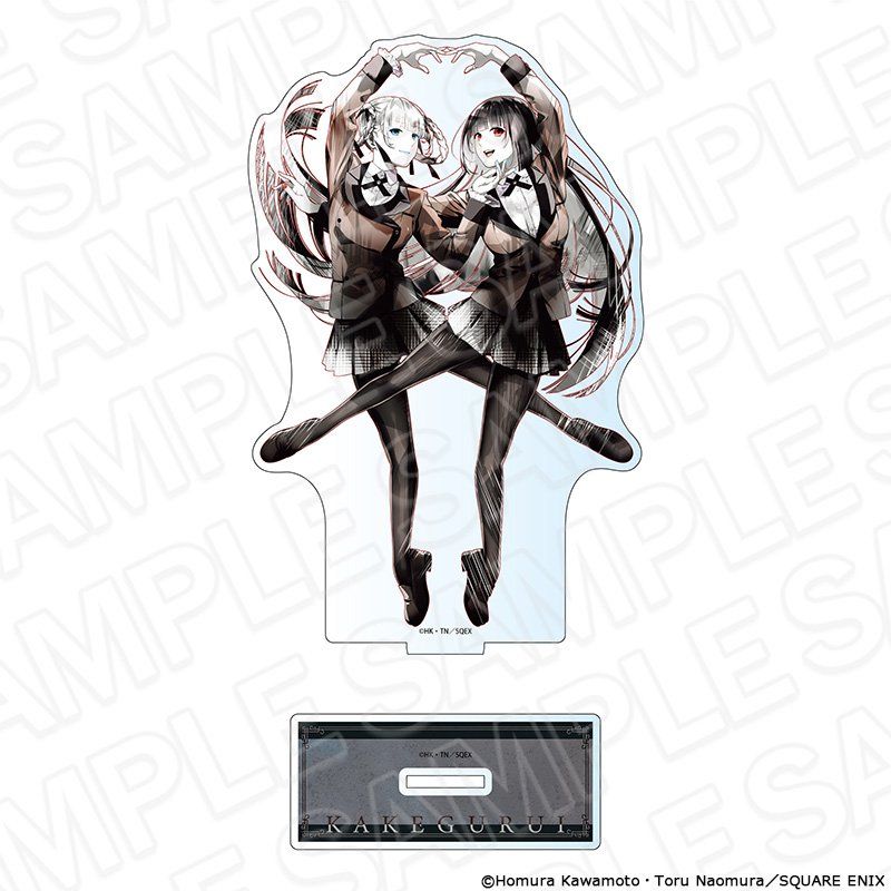 賭ケグルイ デカアクリルスタンド PALE TONE series 蛇喰夢子&桃喰綺羅莉 Vol.3