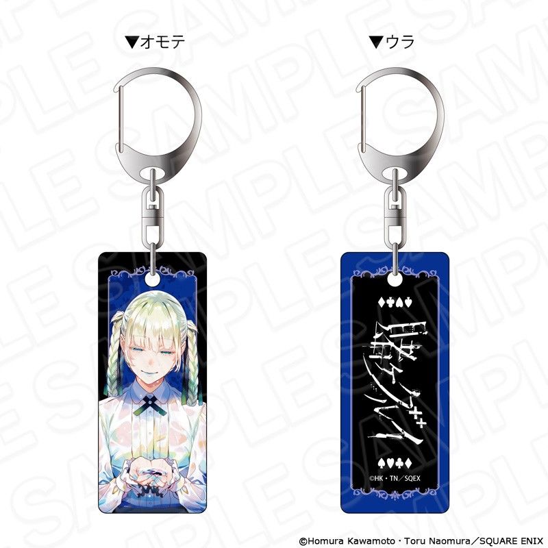 賭ケグルイ ワイヤー両面キーホルダー PALE TONE series 桃喰綺羅莉 Vol.3