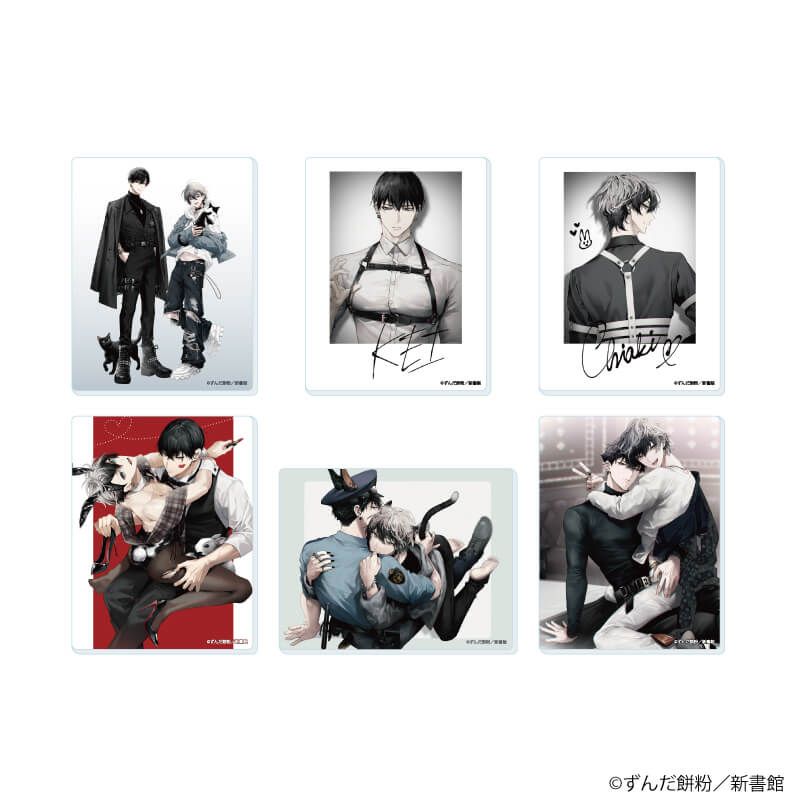 アクリルカード「2ndバージンのじょうずな捨て方」01/ブラインド(6種)(公式&描き下ろしイラスト)