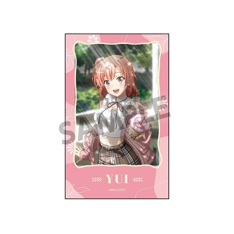 やはり俺の青春ラブコメはまちがっている。完 描き下ろしインスタントフォト風ステッカー 由比ヶ浜結衣 公園デートVer.