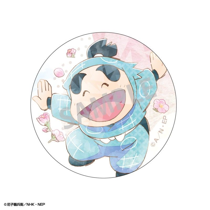 忍たま乱太郎 トレーディングホログラム缶バッジ カミアニTOUCH4