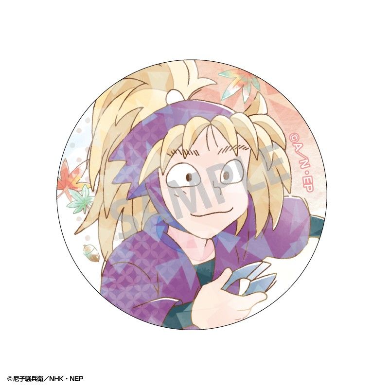 忍たま乱太郎 カミアニ 缶バッジ 忍たま乱太郎 トレーディングホログラム缶バッジ カミアニTOUCH4