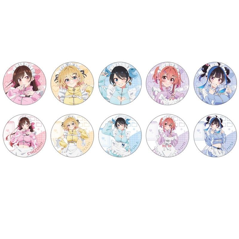 彼女、お借りします トレーディング缶バッジ ジャージメイド