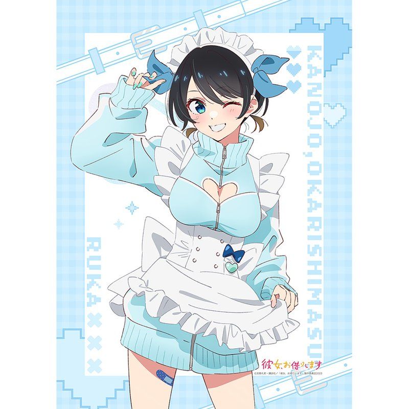 ☆オーダーメイド ご依頼・確認用ページ☆ 彼女、お借りします 描き下ろしB2タペストリー 更科瑠夏/ジャージ