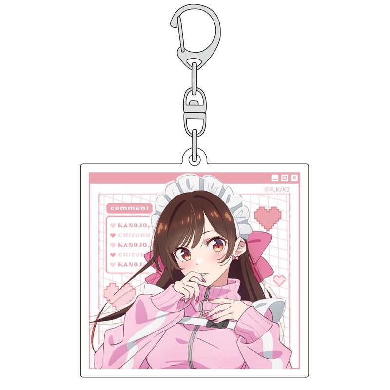 彼女、お借りします 描き下ろしアクリルキーホルダー 水原千鶴