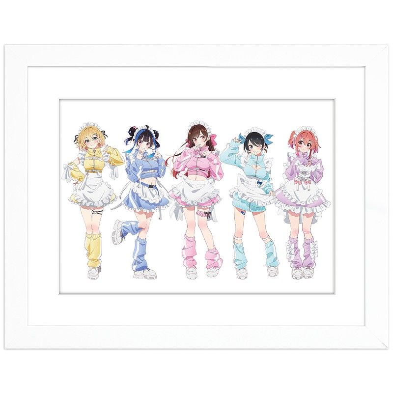 彼女、お借りします 描き下ろしキャラファイングラフ ジャージメイド A4