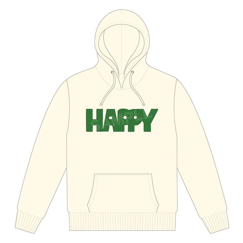 ヤチヨHAPPYパーカー (すこし大きめ)