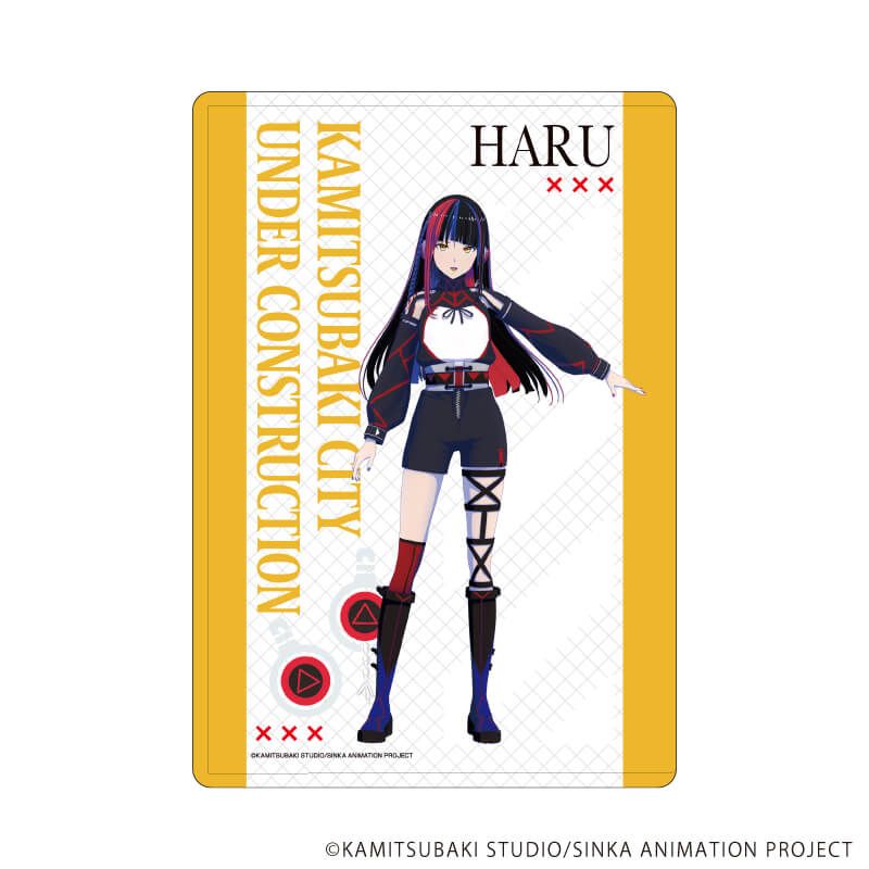 キャラクリアケース「TVアニメ『神椿市建設中。』」03/朝主 派流(公式イラスト)