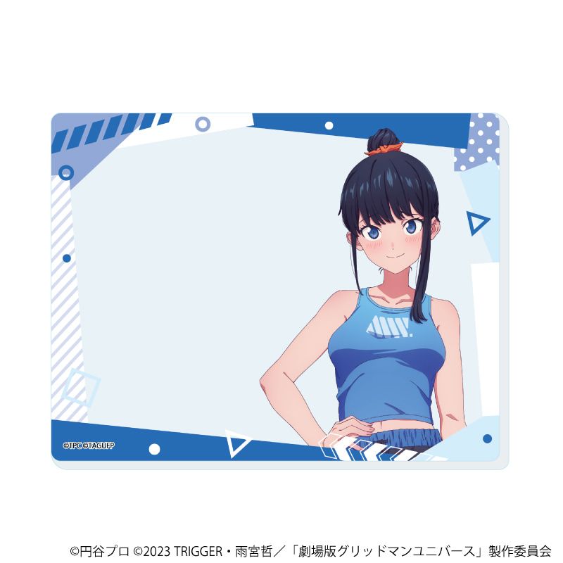 アクリルカード「グリッドマンユニバース」19/スポーツウェアver. ブラインド(5種)(描き下ろしイラスト)