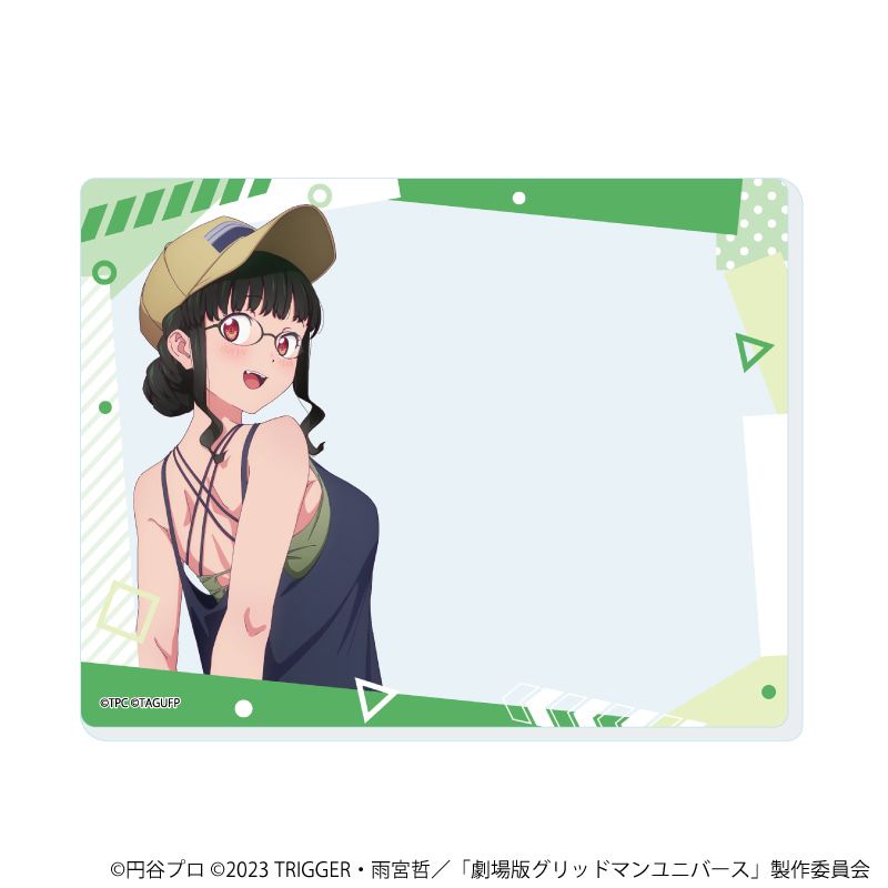 アクリルカード「グリッドマンユニバース」19/スポーツウェアver. ブラインド(5種)(描き下ろしイラスト)