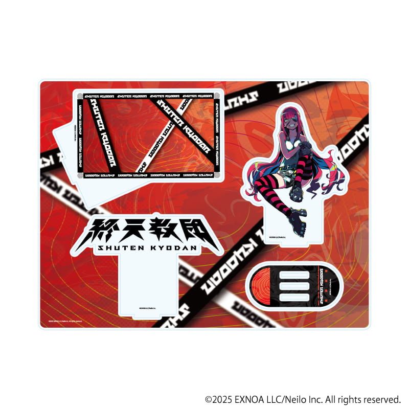 アクリルジオラマ「終天教団」07/伏蝶まんじ(公式イラスト)