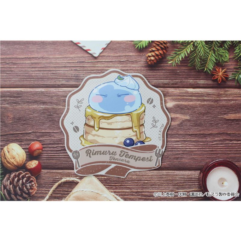 転生したらスライムだった件 ごはんカフェ 缶バッジ ステッカー 転スラ