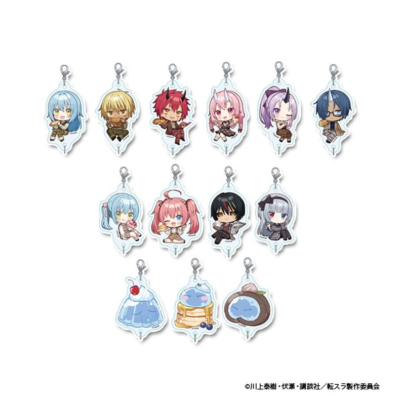 転生したらスライムだった件　ぷちちょこトレーディングつながるアクリルキーホルダー カフェごはんver.(PCS)