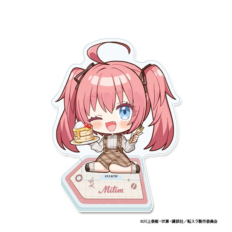 転生したらスライムだった件　ぷちちょこアクリルスタンド【ミリム】カフェごはんver.
