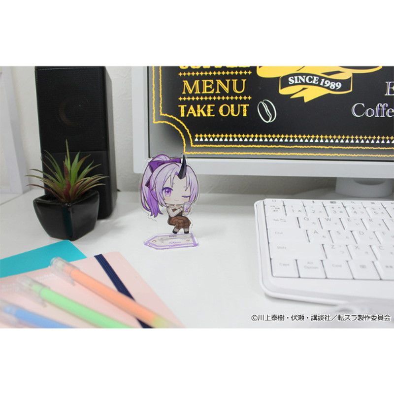 転生したらスライムだった件　ぷちちょこアクリルスタンド【シオン】カフェごはんver.