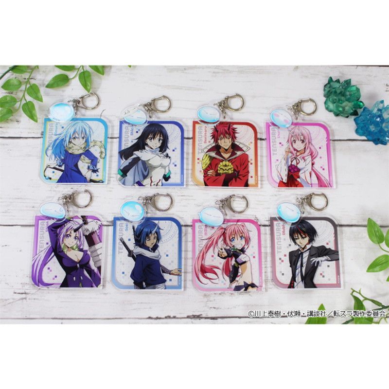 葵*様 転生したらスライムだった件　缶バッジ　アクリルキーホルダー　リムル　ヴェ 葵*様 転生したらスライムだった件 缶バッジ アクリルキーホルダー