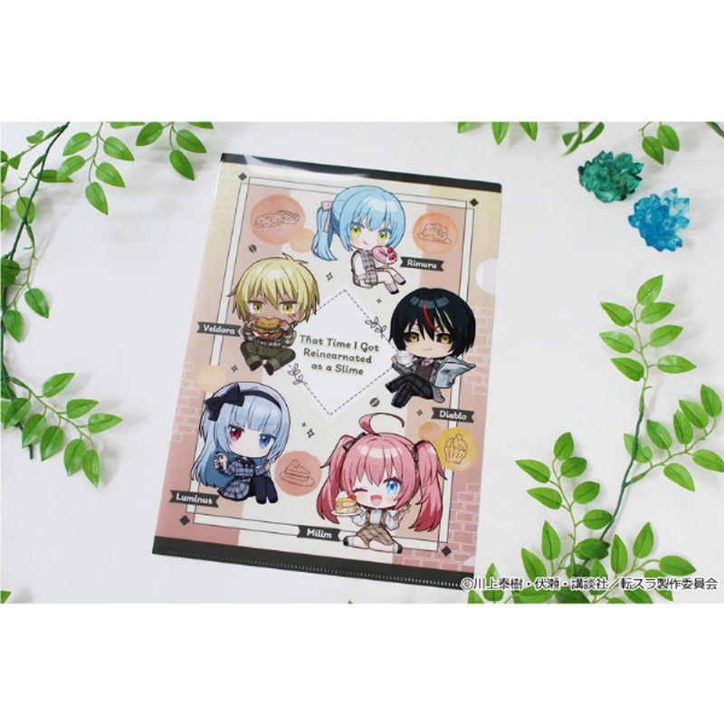 転生したらスライムだった件 ぷちちょこクリアファイル【D】カフェ