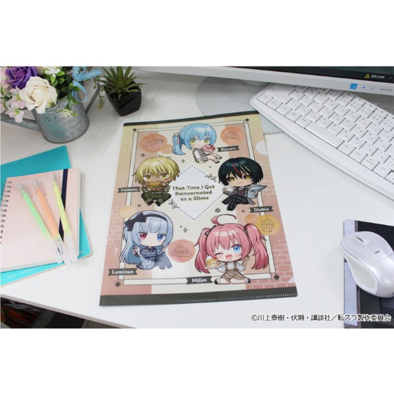 転生したらスライムだった件 ぷちちょこクリアファイル【D】カフェ