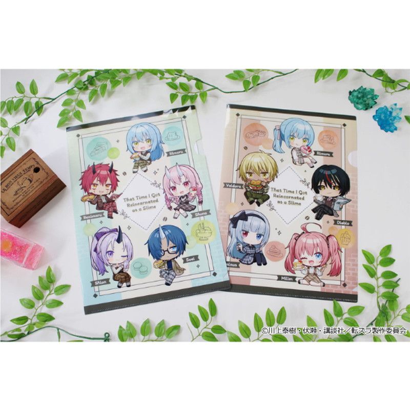 転生したらスライムだった件 ぷちちょこクリアファイル【D】カフェ