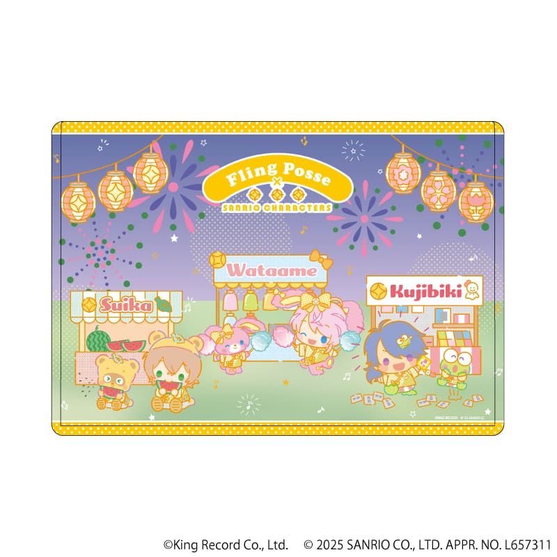 キャラクリアケース「ヒプノシスマイク SANRIO NAKAYOKU EDIT」03/Fling Posse