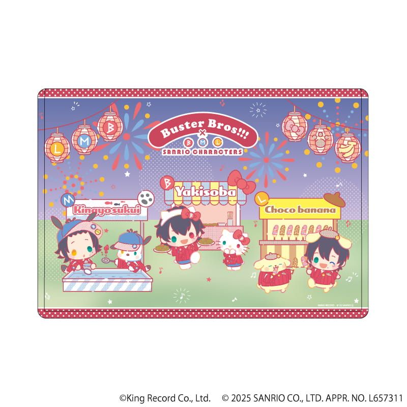 キャラクリアケース「ヒプノシスマイク SANRIO NAKAYOKU EDIT」01/Buster Bros!!!