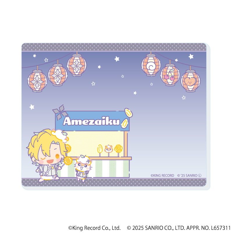 アクリルカード「ヒプノシスマイク SANRIO NAKAYOKU EDIT」02/コンプリートBOX(全9種)