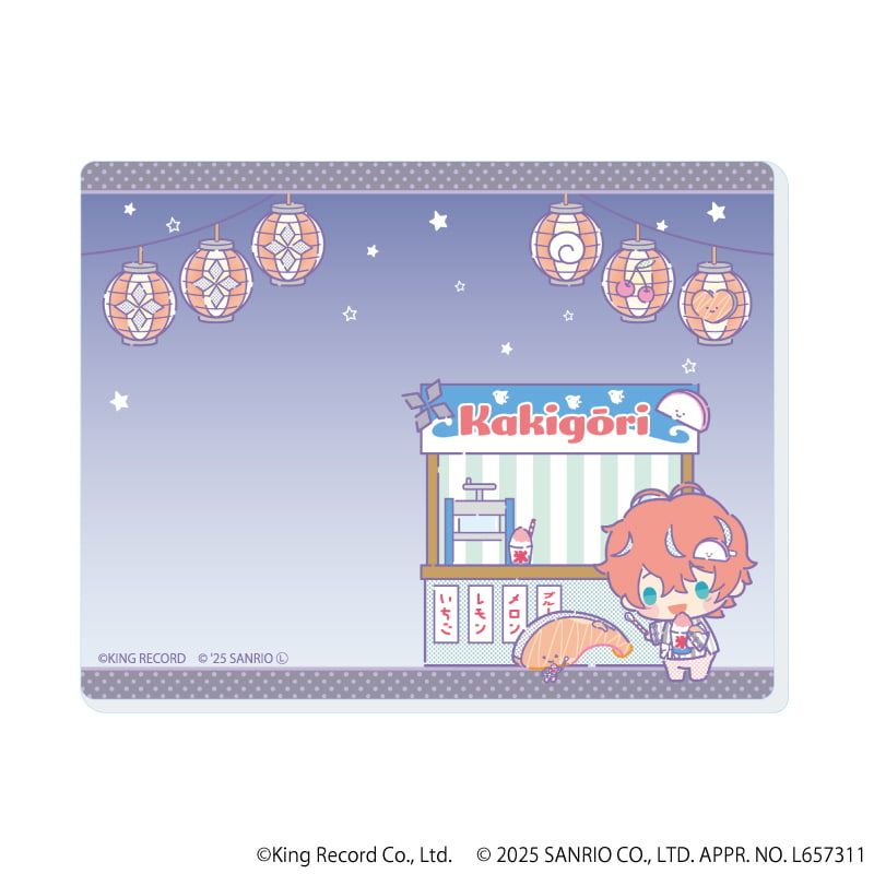 アクリルカード「ヒプノシスマイク SANRIO NAKAYOKU EDIT」02/コンプリートBOX(全9種)