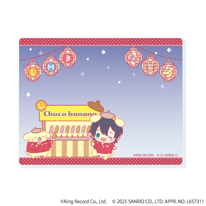 アクリルカード「ヒプノシスマイク SANRIO NAKAYOKU EDIT」01/コンプリートBOX(全9種)