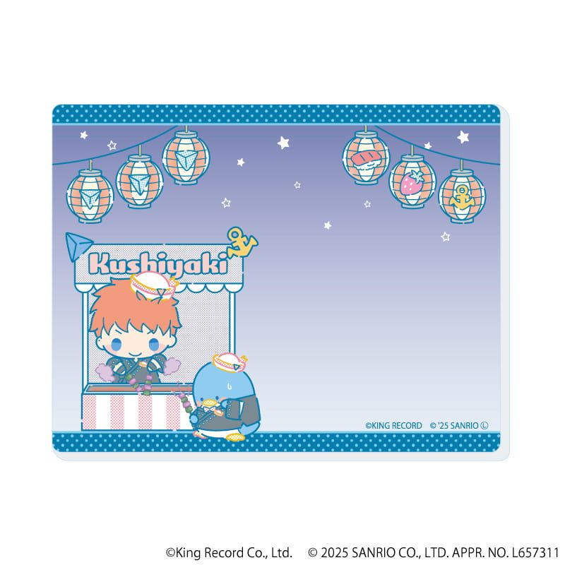 アクリルカード「ヒプノシスマイク SANRIO NAKAYOKU EDIT」01/コンプリートBOX(全9種)