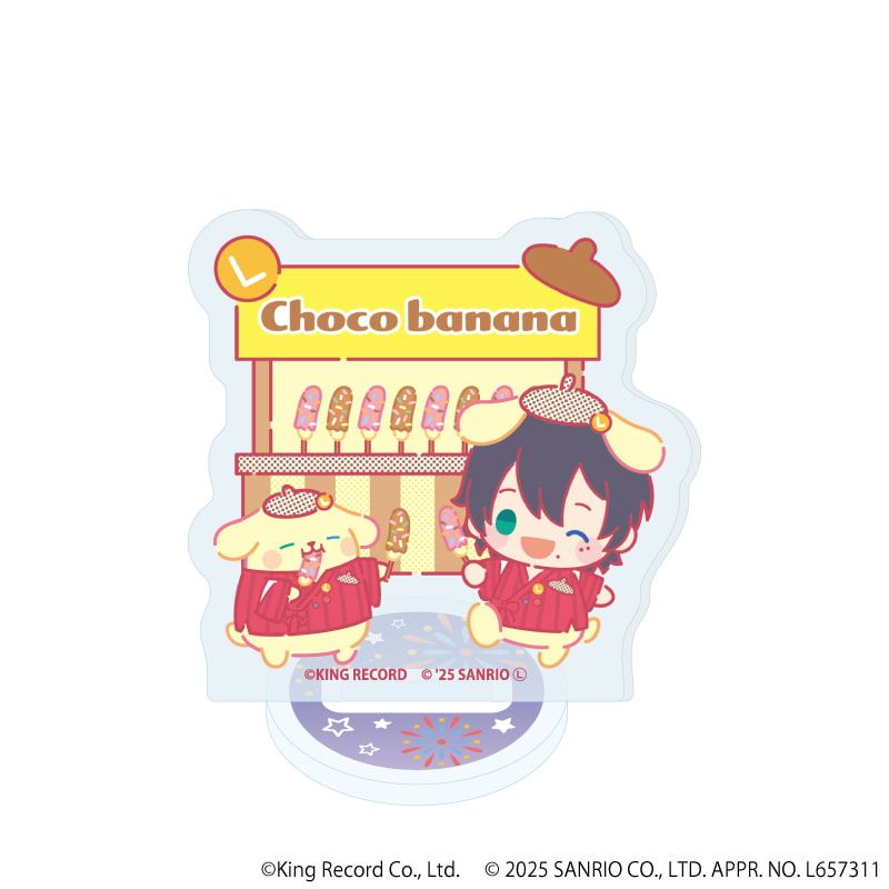 アクリルぷちスタンド「ヒプノシスマイク SANRIO NAKAYOKU EDIT」01/コンプリートBOX(全9種)