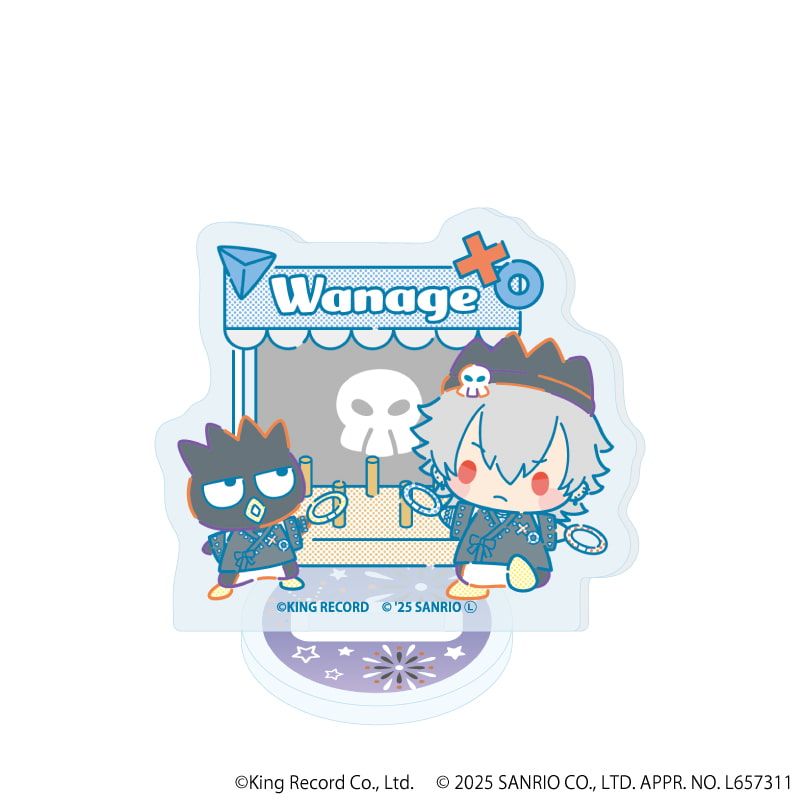 アクリルぷちスタンド「ヒプノシスマイク SANRIO NAKAYOKU EDIT」01/コンプリートBOX(全9種)