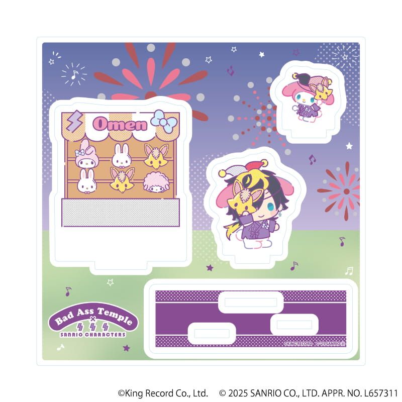 アクリルスタンドプレート「ヒプノシスマイク SANRIO NAKAYOKU EDIT」17/四十物 十四